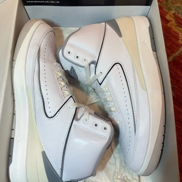 Nike Air Jordan 2 Retro “White Cement Grey” - Picture 6 of 14